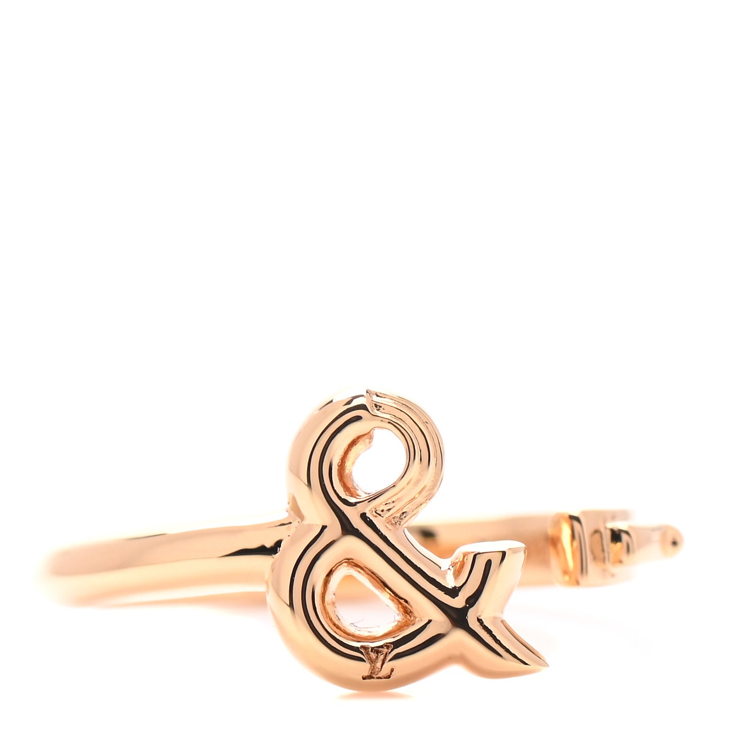 LV And Me Ampersand Ring 5.5 Gold