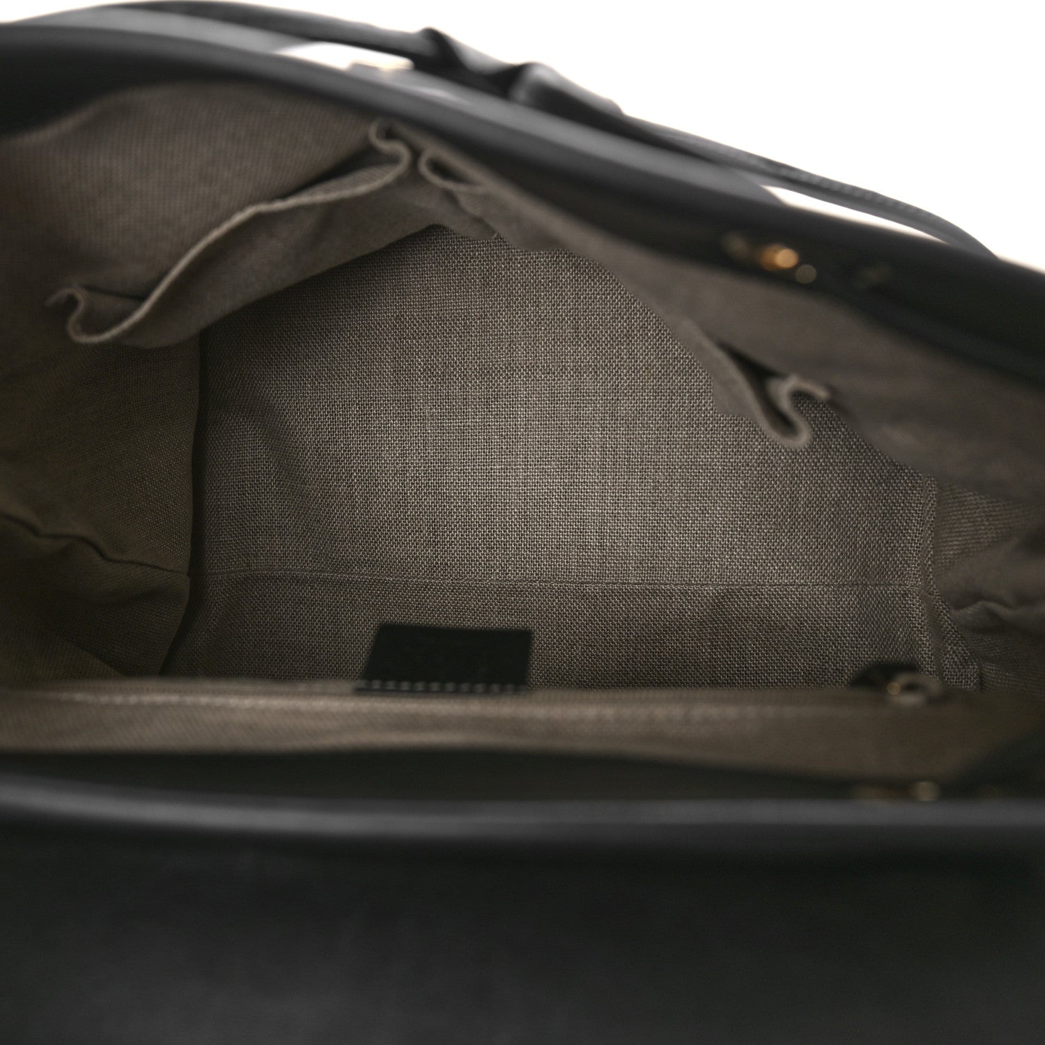 Gucci Microguccissima Drawstring Backpack Black 5 of 9
