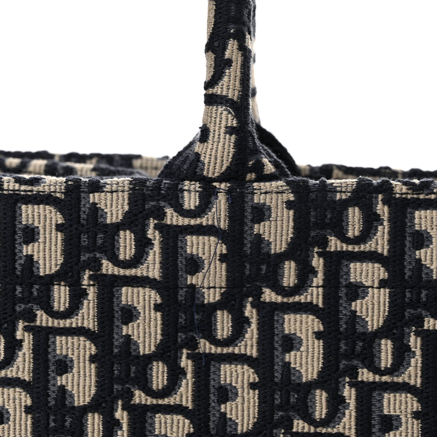 Oblique Medium Book Tote Blue Multicolor