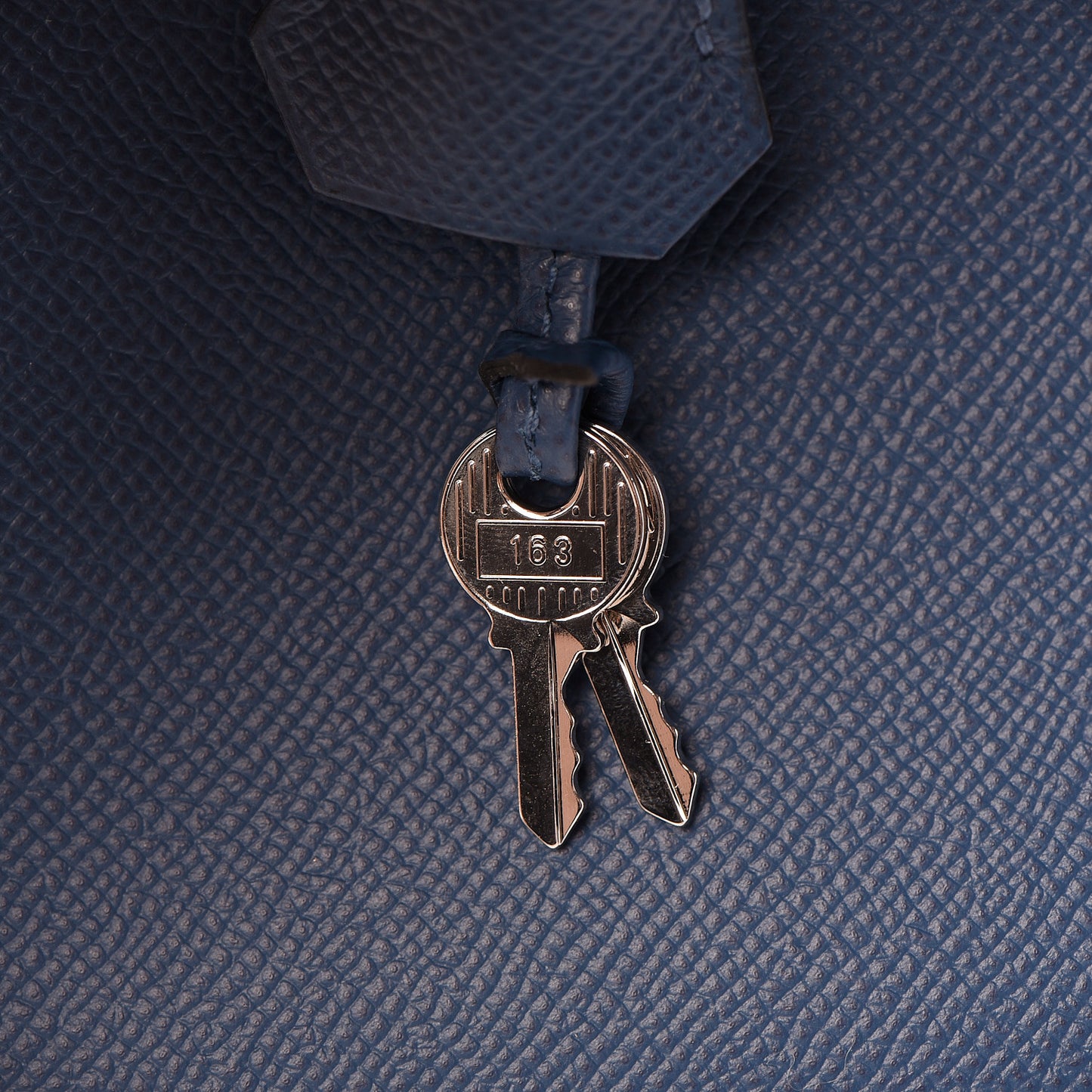 Epsom Birkin 30 Deep Bleu