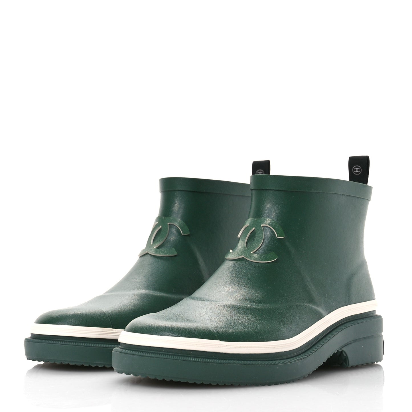 Rubber CC Short Rain Boots 38 Dark Green
