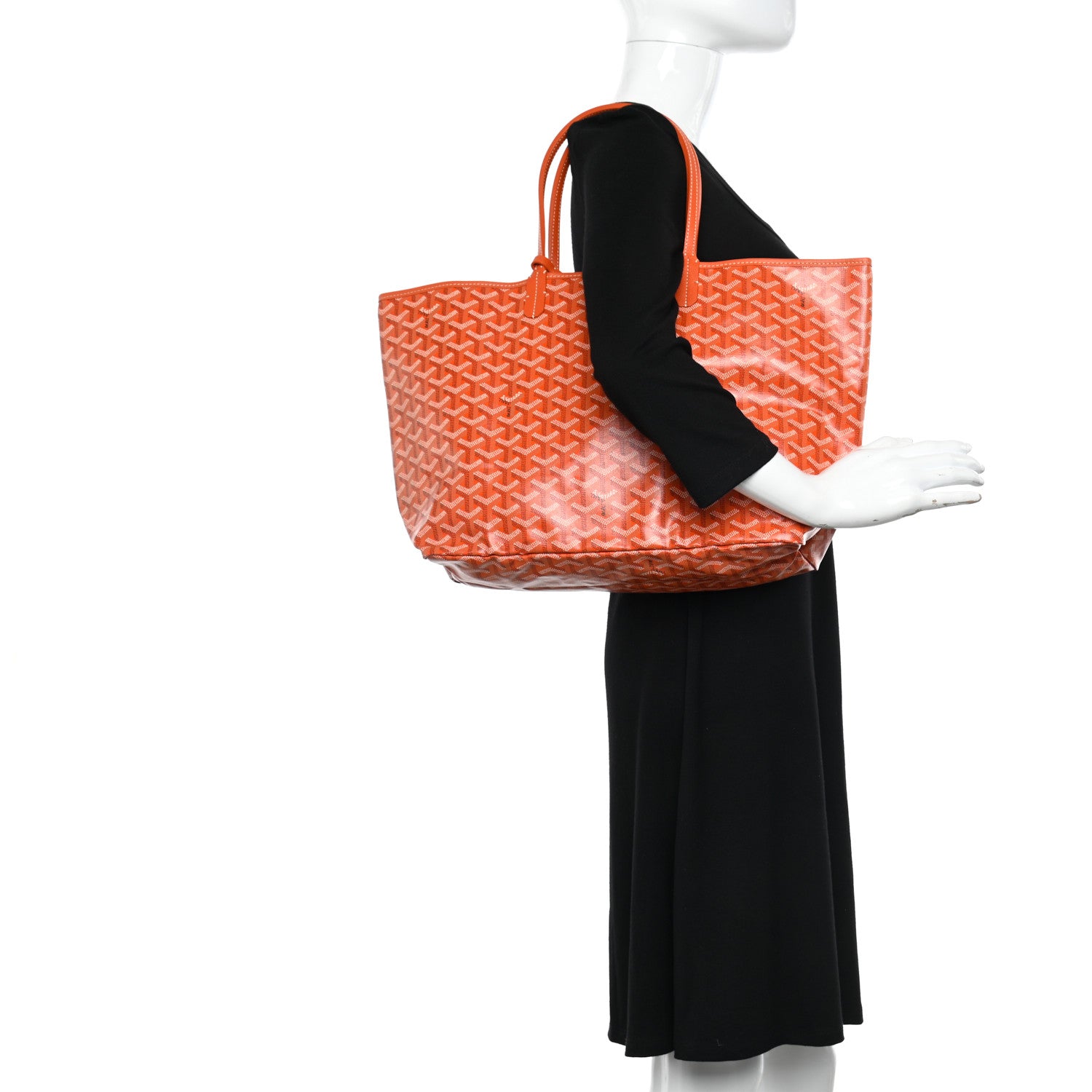 Goyard Goyardine Saint Louis PM Orange 2 of 12
