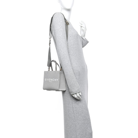 Canvas Mini G-Tote Light Grey