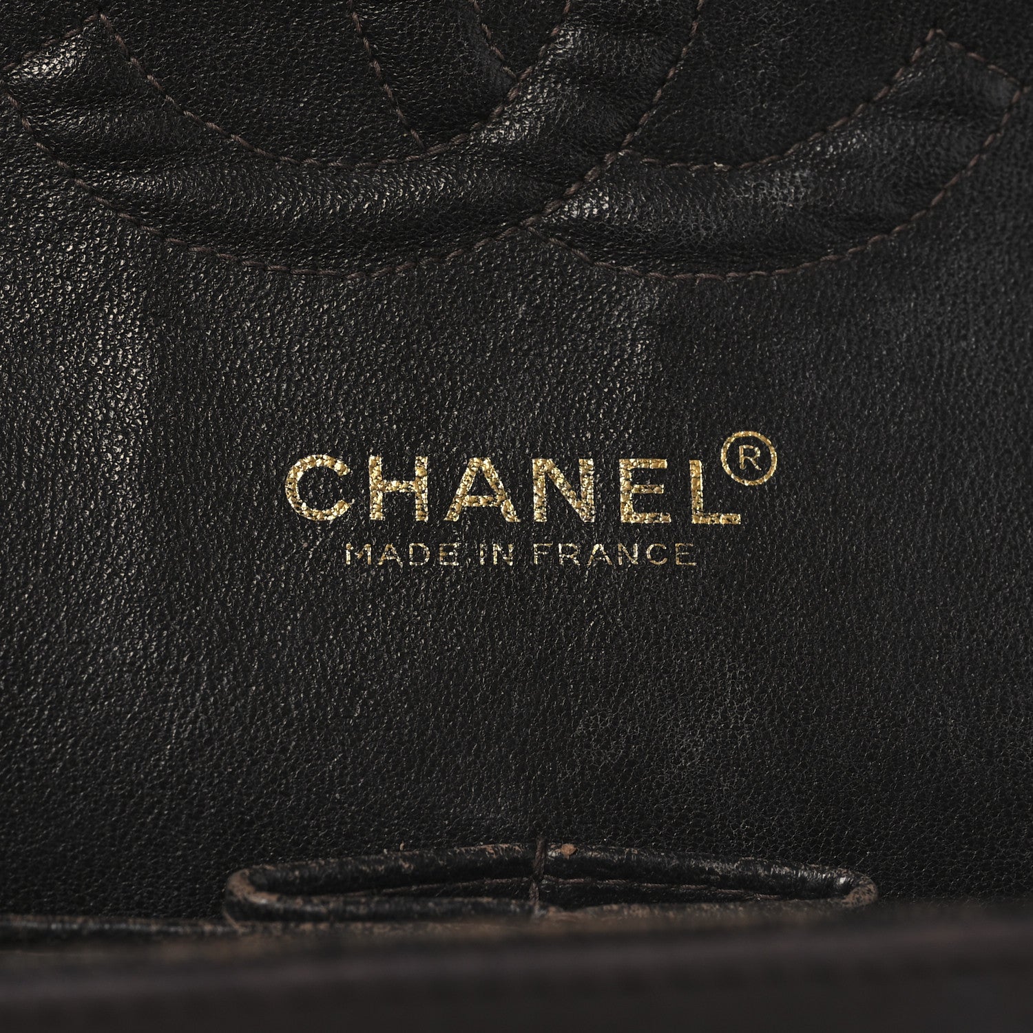 Chanel Lambskin Quilted Medium Double Flap Burgundy 6 of 14