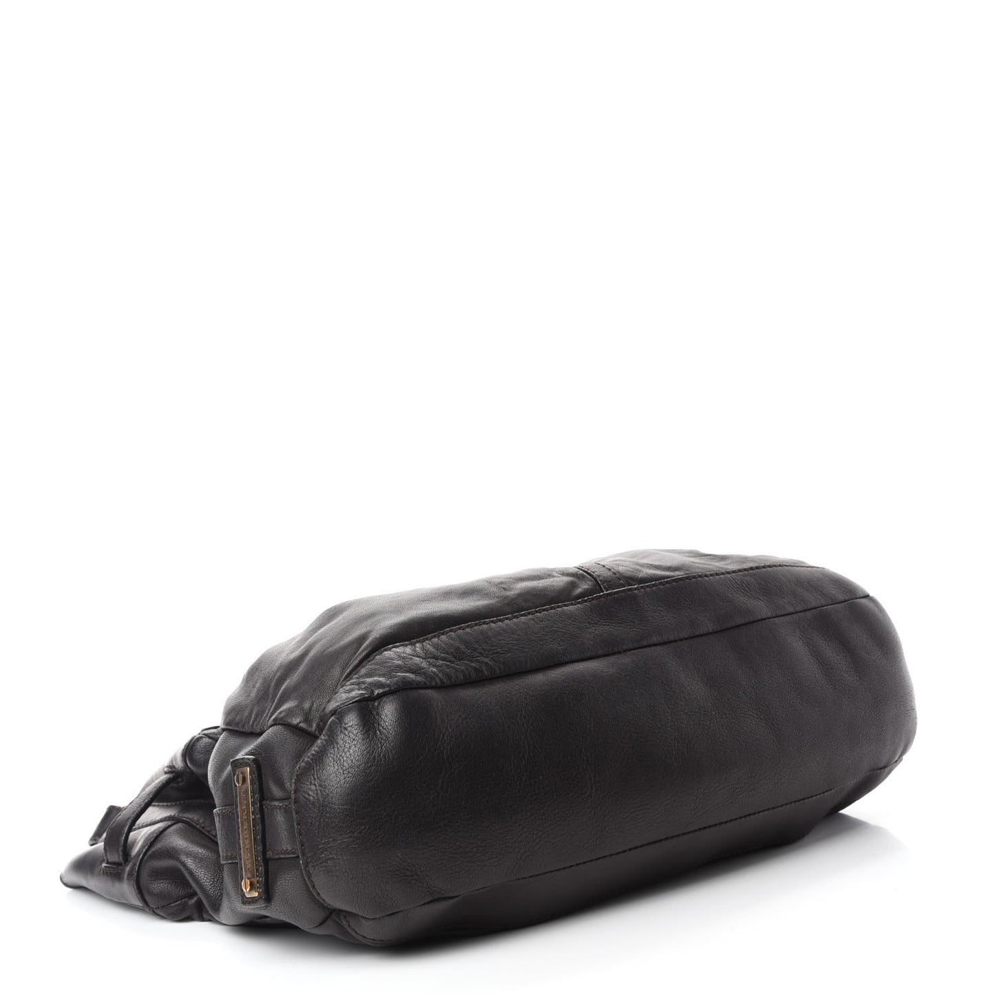 Calfskin Medium Hobo Dark Chocolate