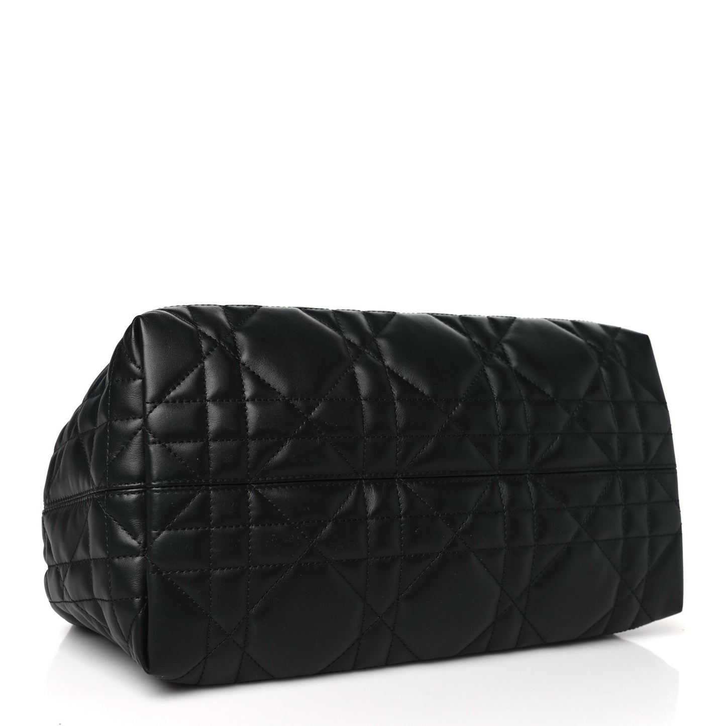 Calfskin Macrocannage Medium Toujours Black