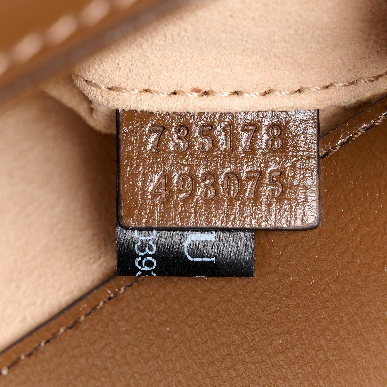Gucci GG Supreme Monogram Small Horsebit 1955 Chain Shoulder Bag Beige Ebony Brown Sugar 8 of 12