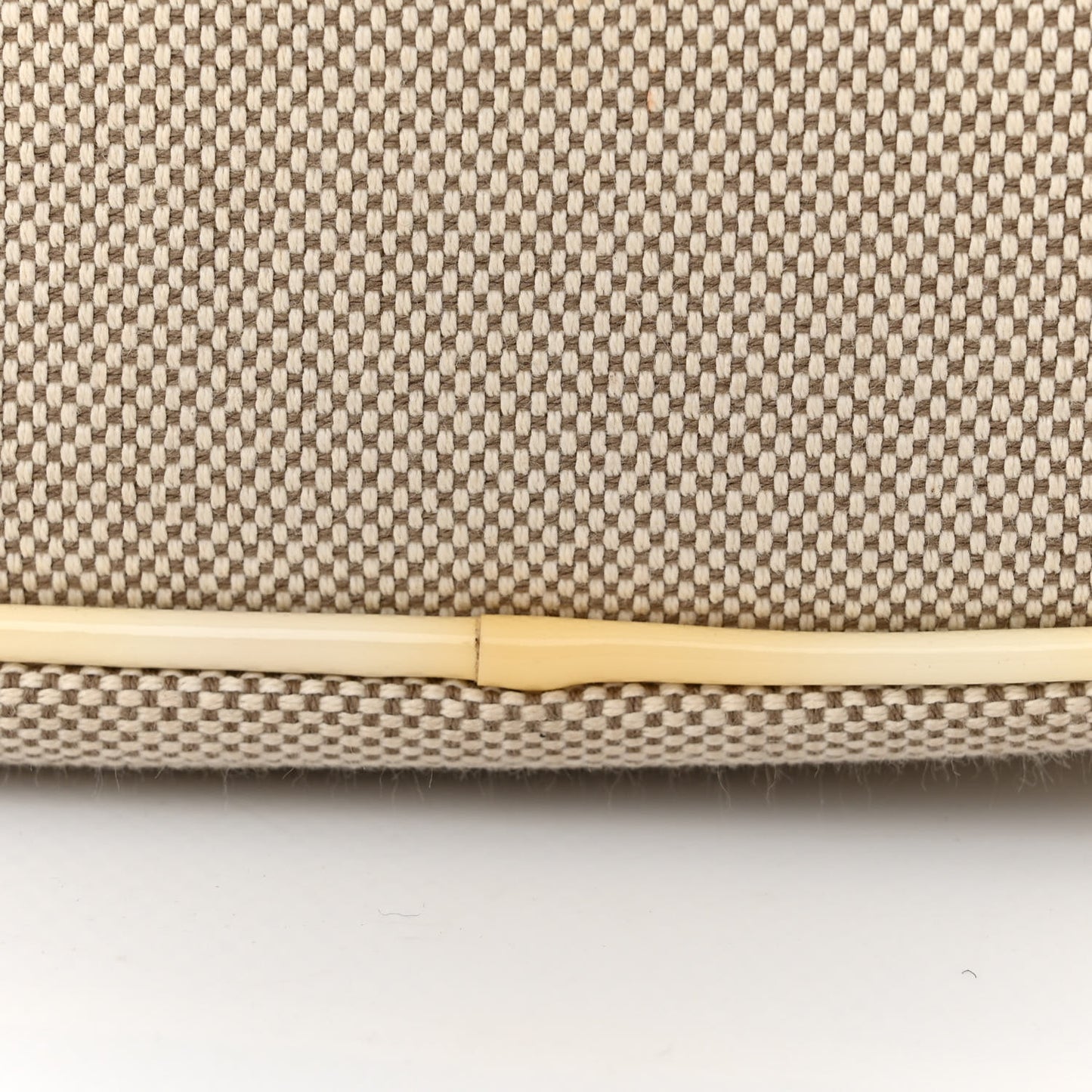 Canvas Camellia No. 5 Flap Beige Grey