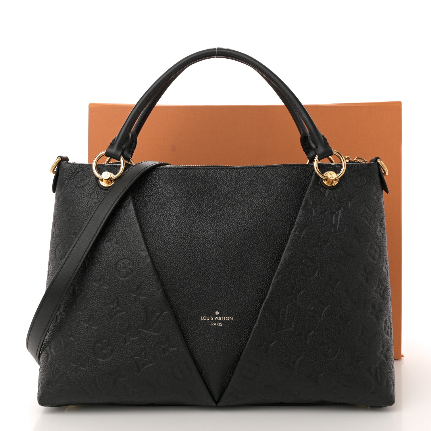 Louis Vuitton Empreinte V Tote MM Black 14 of 14