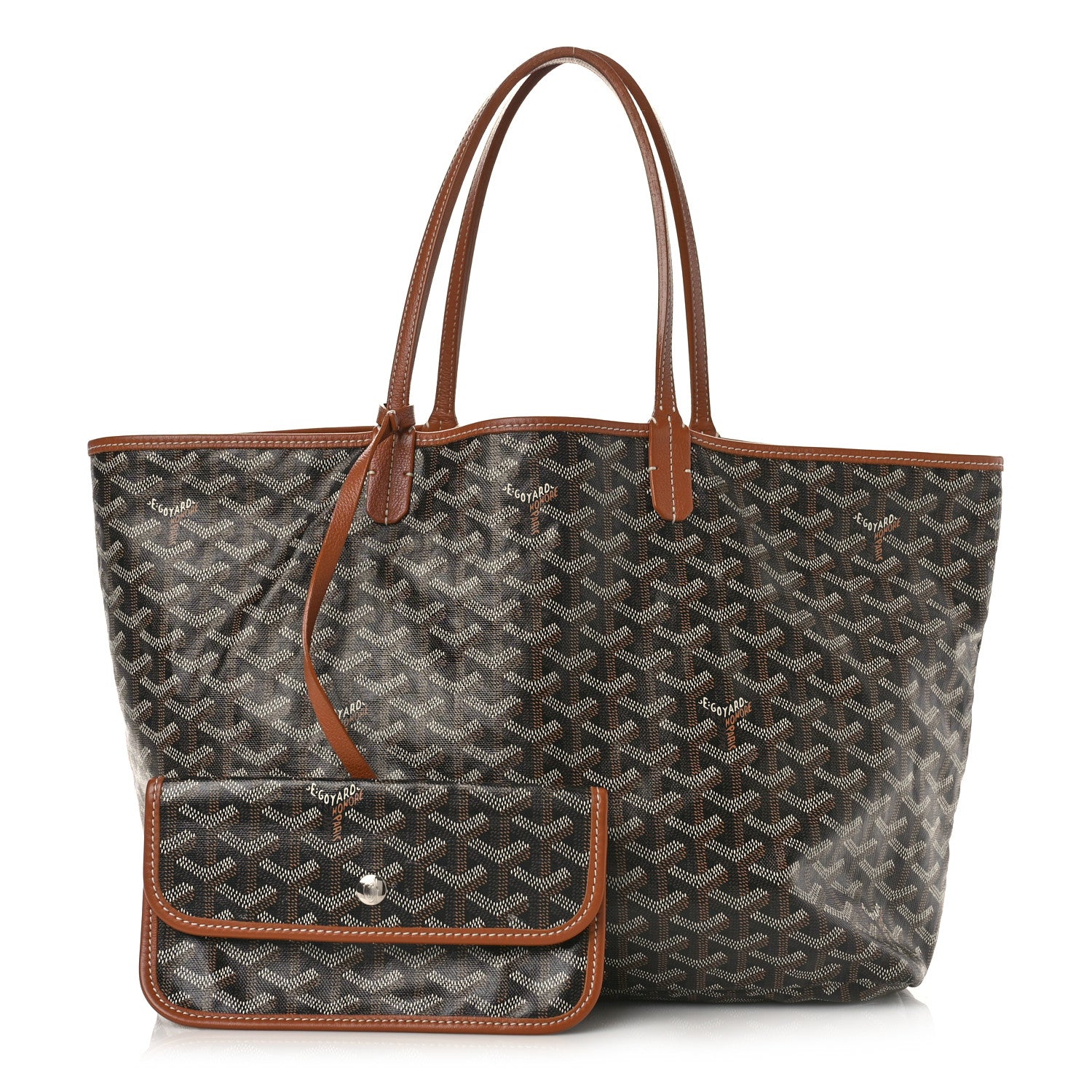 Goyard Goyardine Saint Louis PM Black Gold 1 of 13