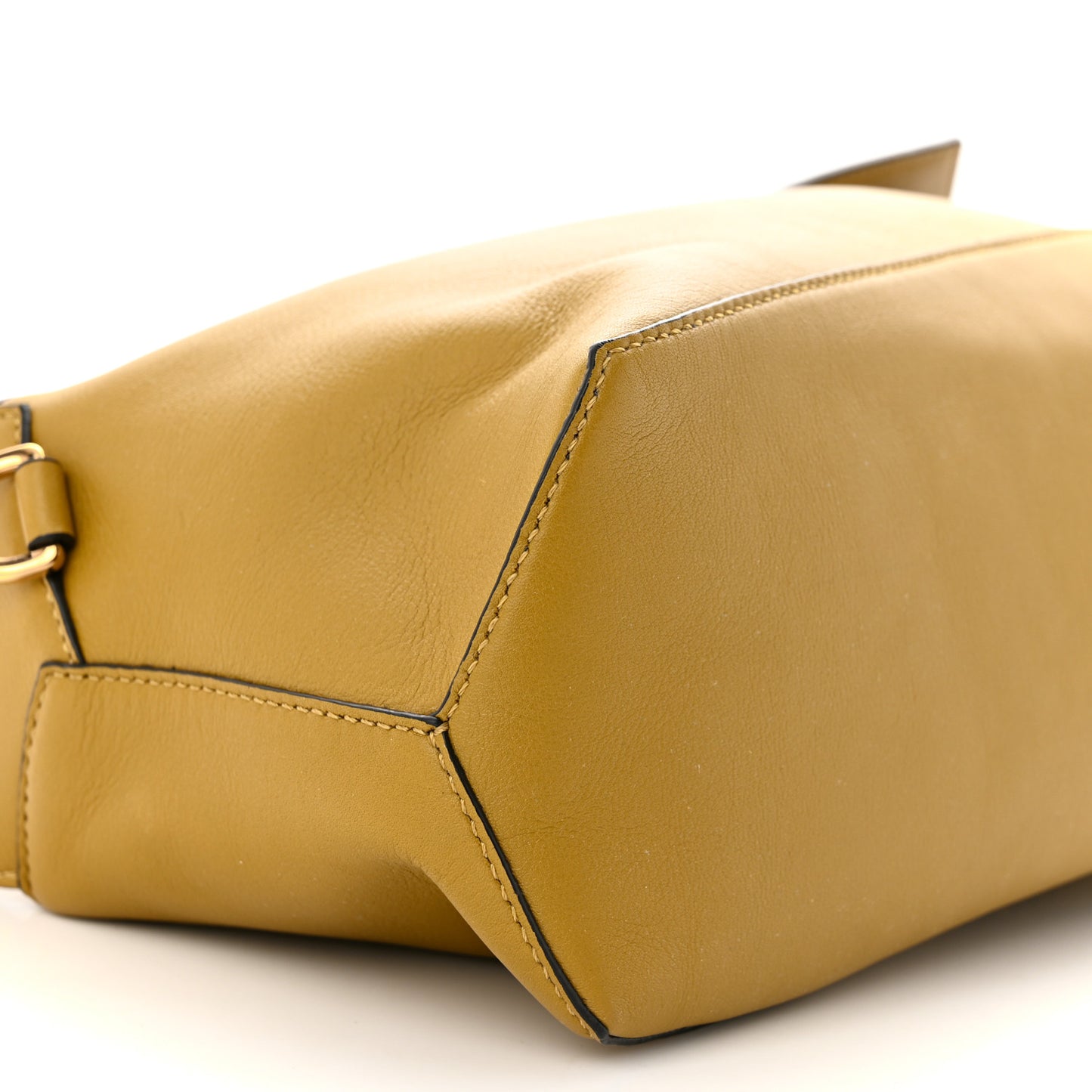 Calfskin Puzzle Hobo Ochre