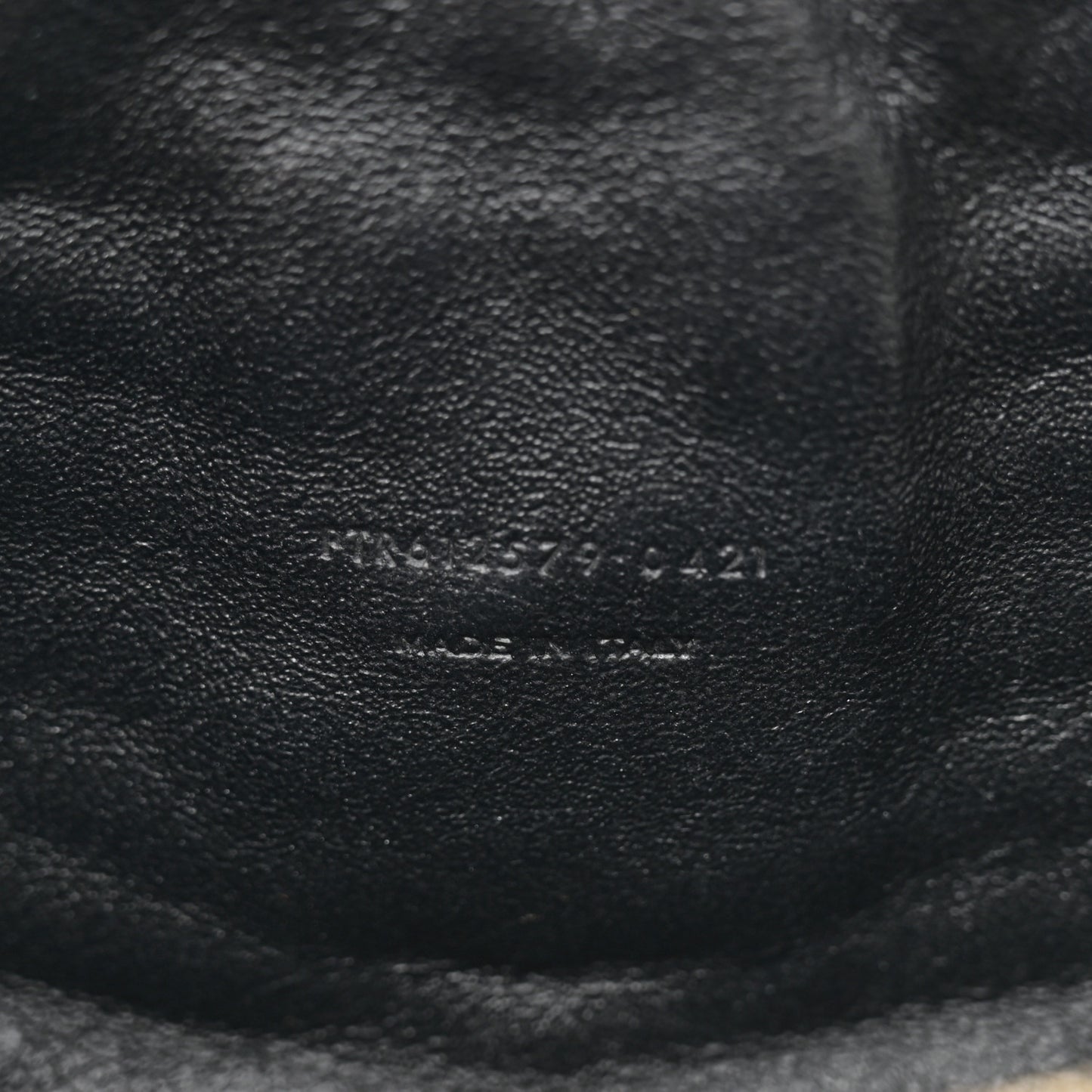 Grain De Poudre Matelasse Monogram Mini Lou Camera Bag Dark Latte