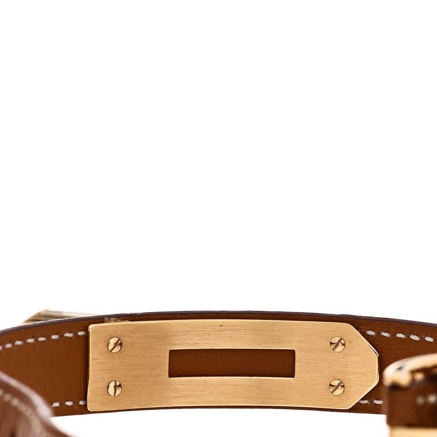 Stainless Steel Epsom 20mm Kelly Cadena Quartz Watch Gold
