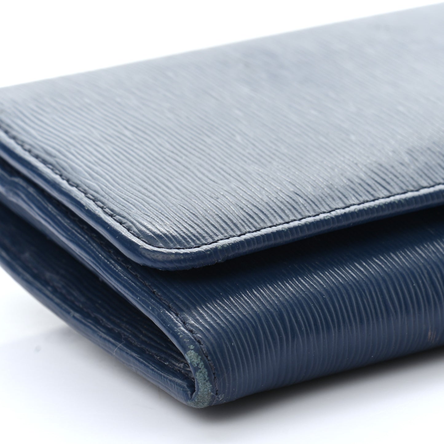Vitello Move Bi-Color Continental Flap Travel Wallet Bluette Astrale
