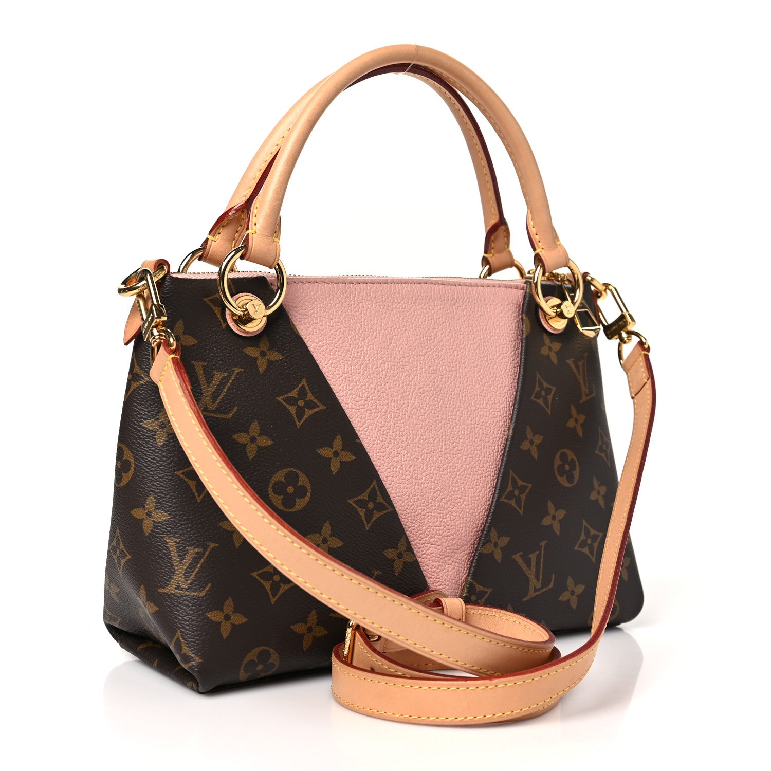 Louis Vuitton Monogram V Tote BB Rose Poudre 3 of 10