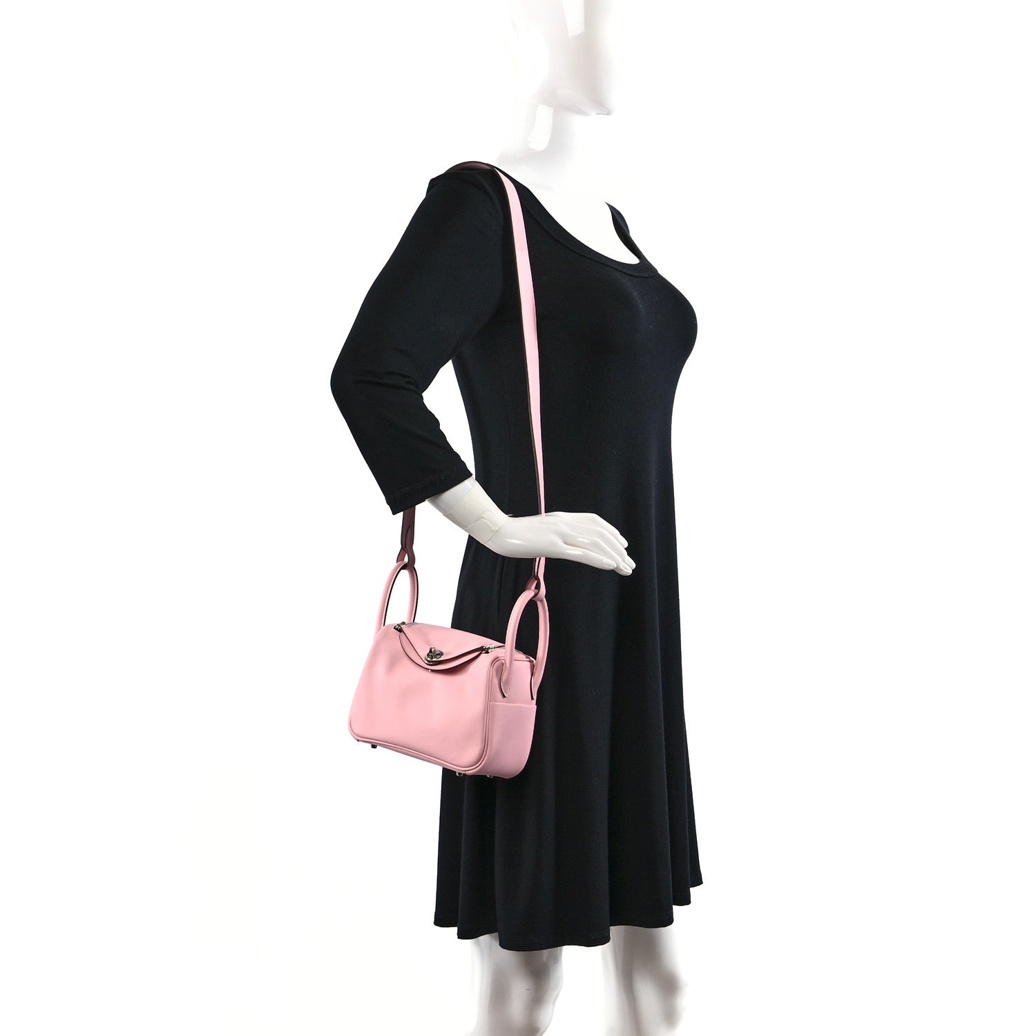 Hermes Swift Mini Lindy 20 Mauve Sylvestre 2 of 10