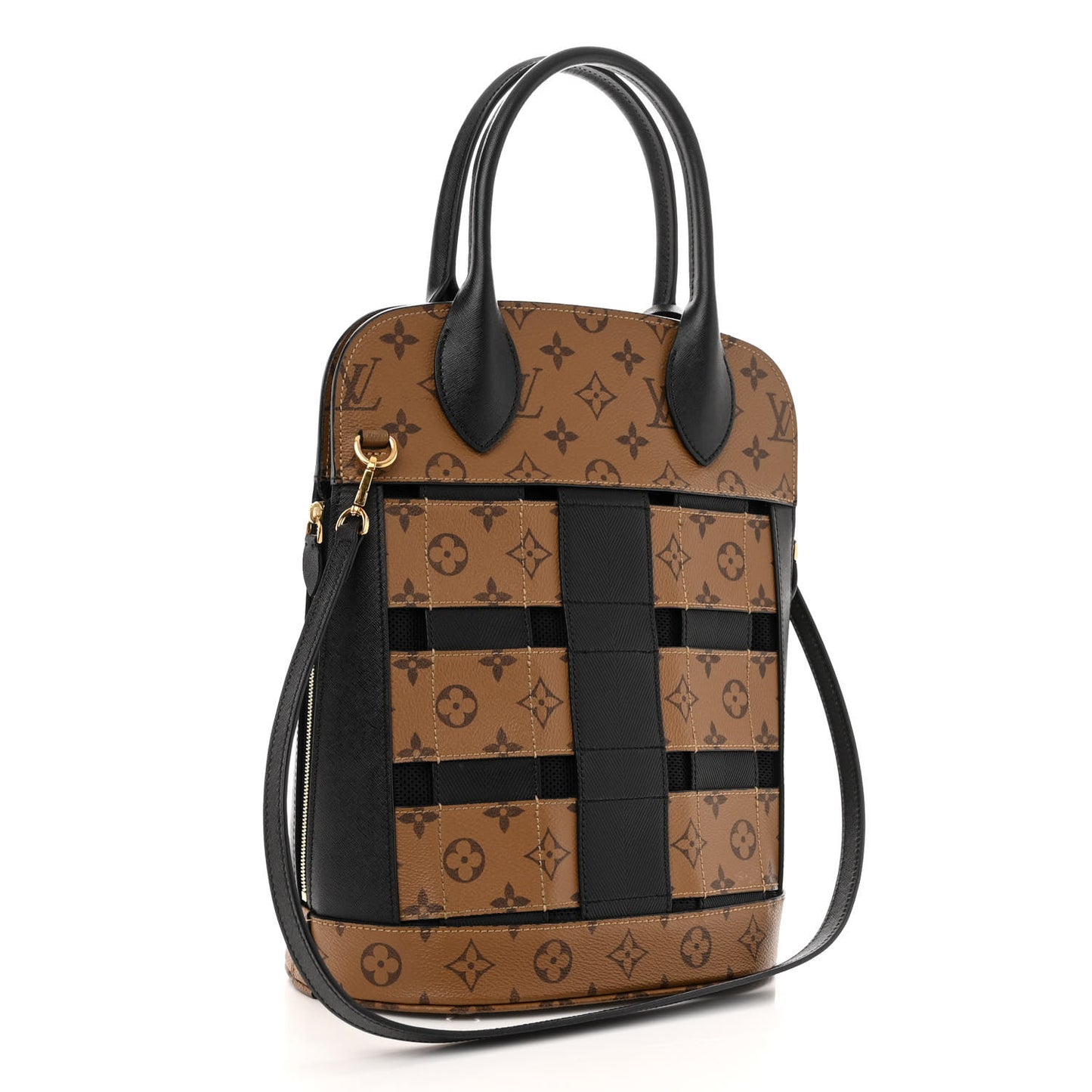 Reverse Monogram Tressage Tote