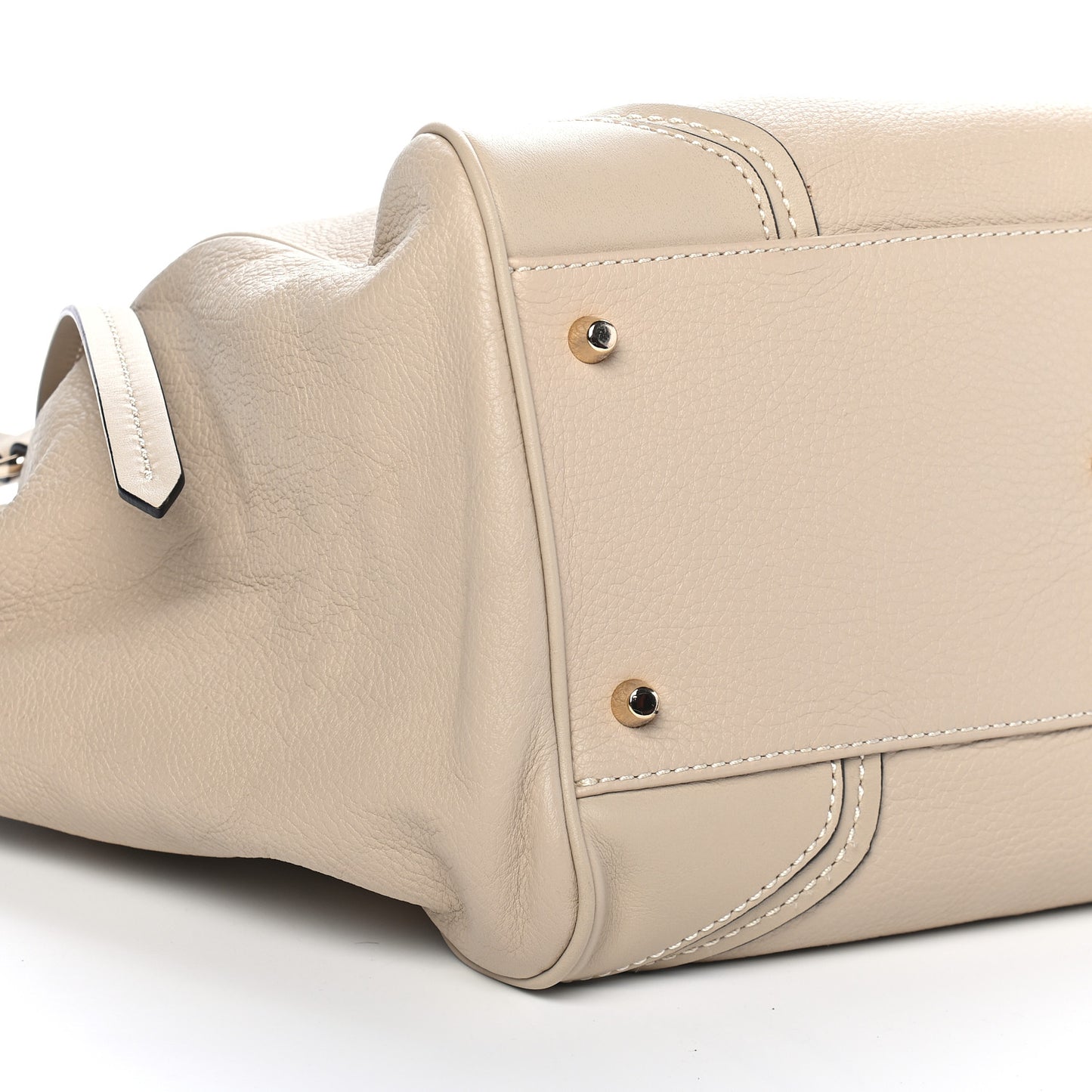 Grainy Calfskin Medium Canterbury Tote Trench
