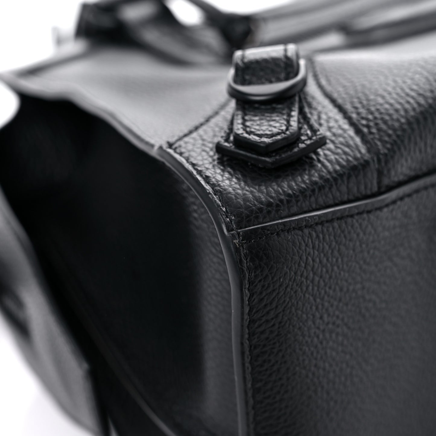 Grained Calfskin Neo Classic Black Hardware S City Black