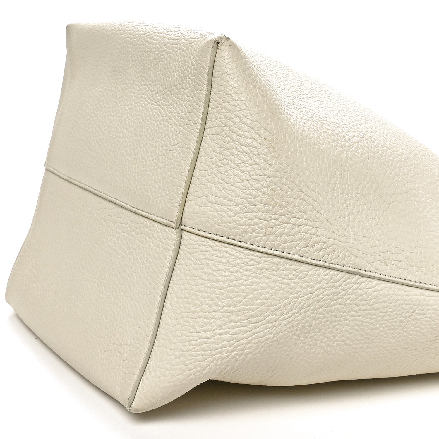 The Row Grained Calfskin Large N/S Park Tote Ivory 10 of 10