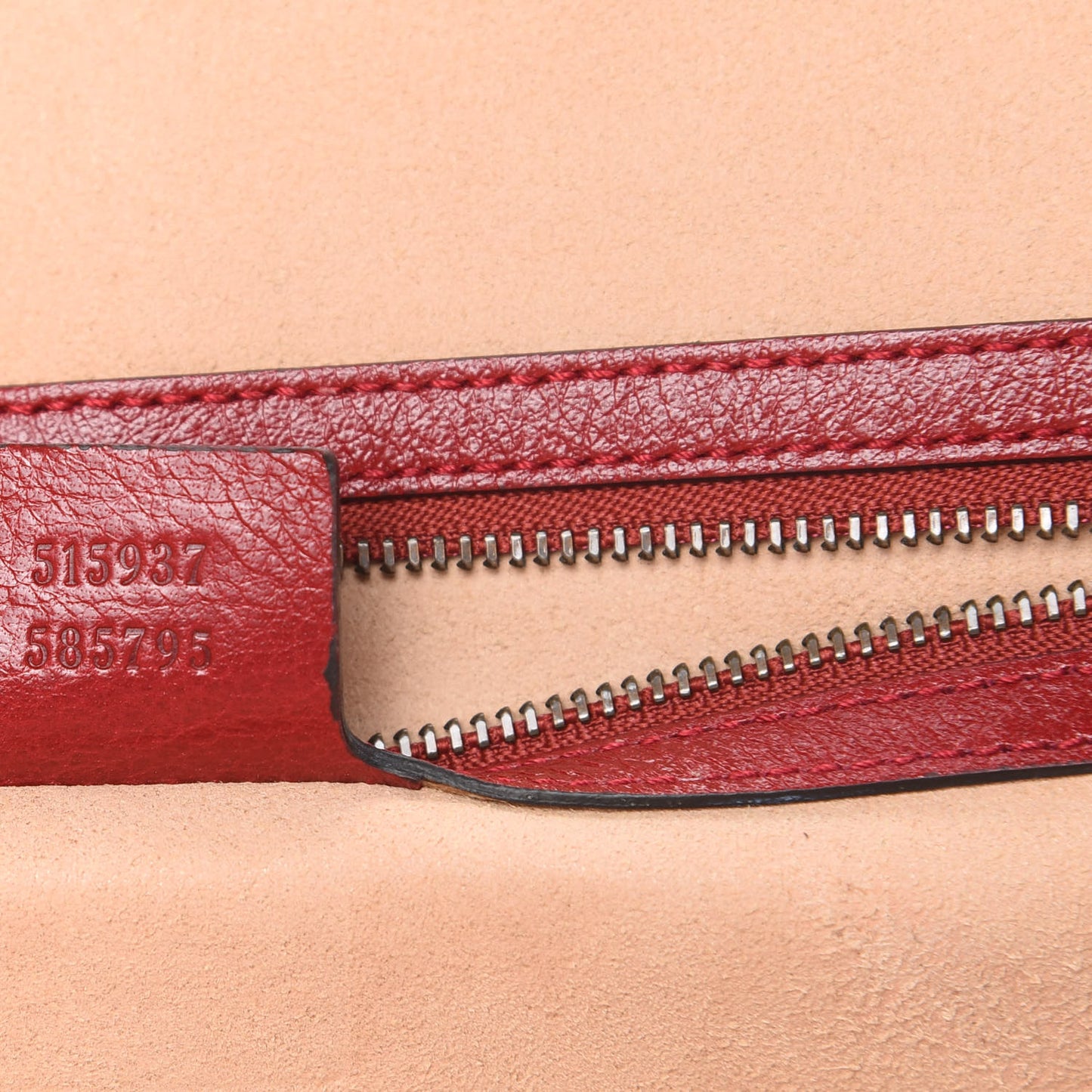 Calfskin Large Re(Belle) Top Handle Bag Red