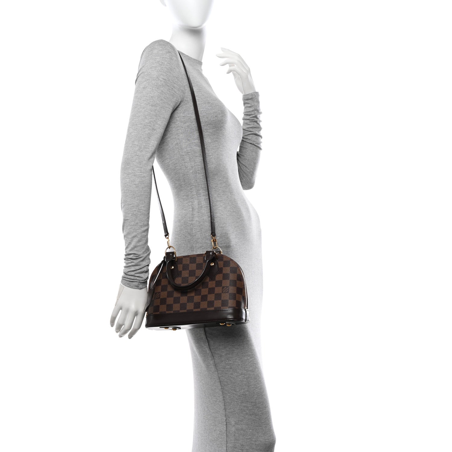 Louis Vuitton Damier Ebene Alma BB 2 of 12