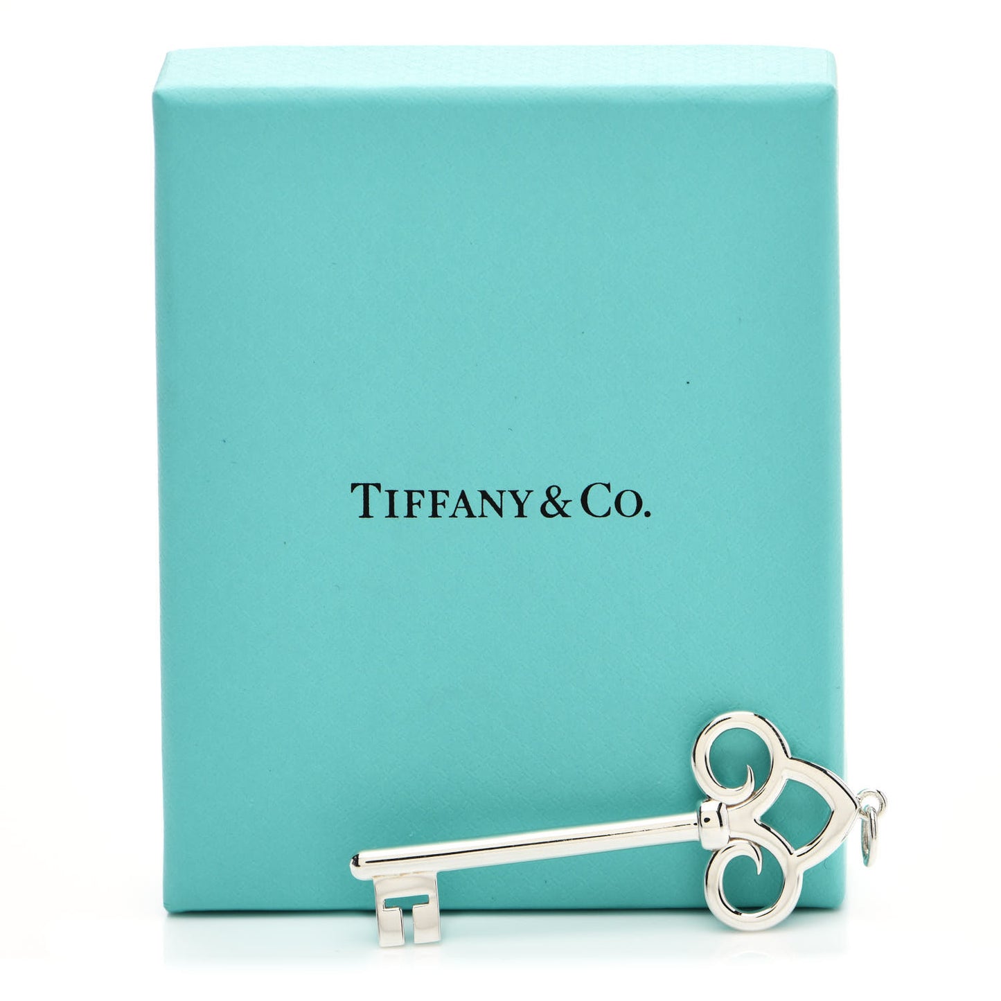 Sterling Silver Fleur De Lis Key Pendant