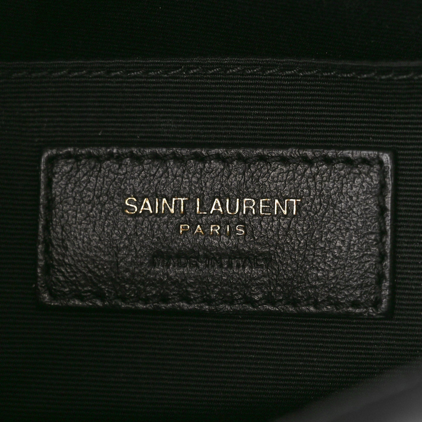 Calfskin Matelasse Monogram Lou Camera Bag Black
