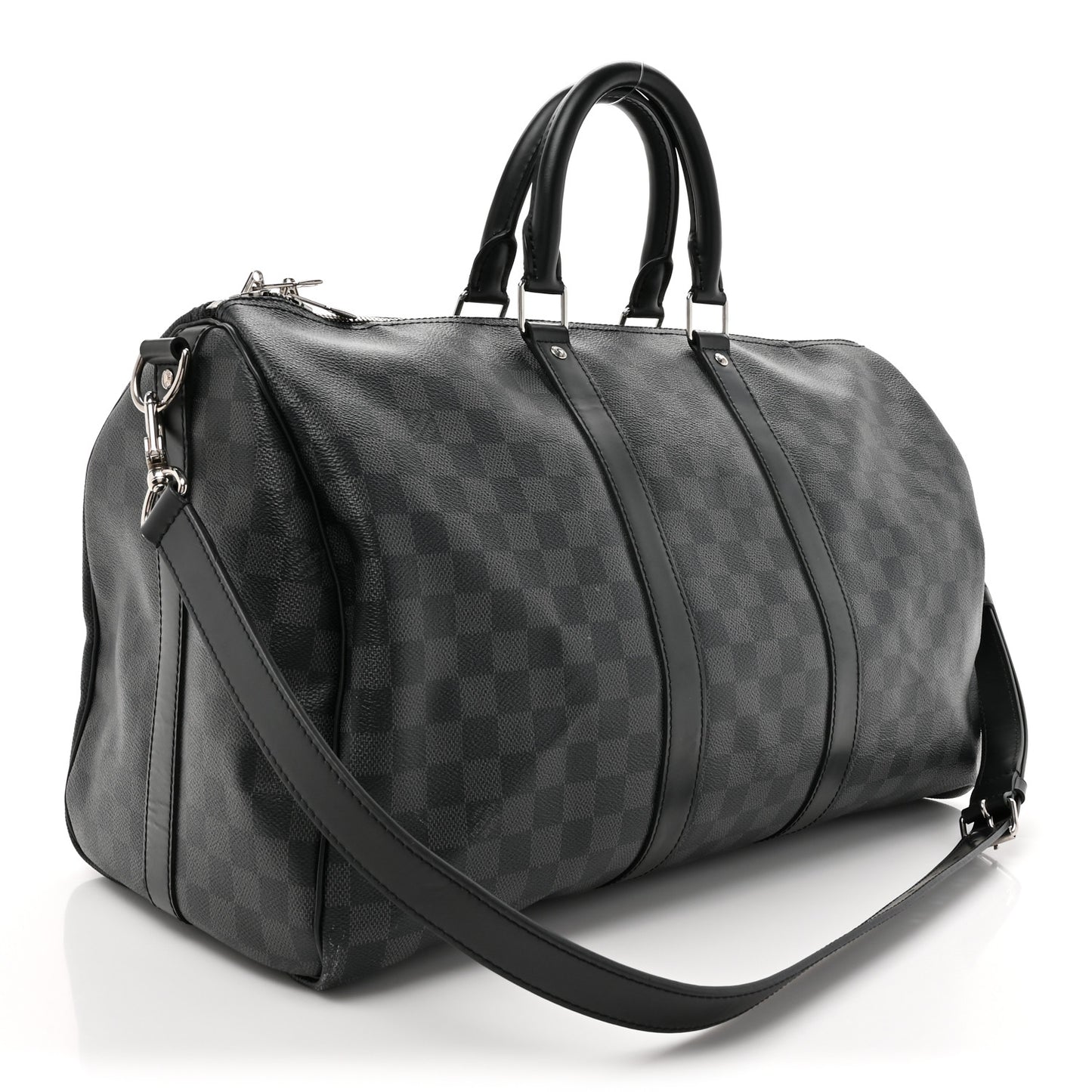 Damier Graphite Keepall Bandouliere 45