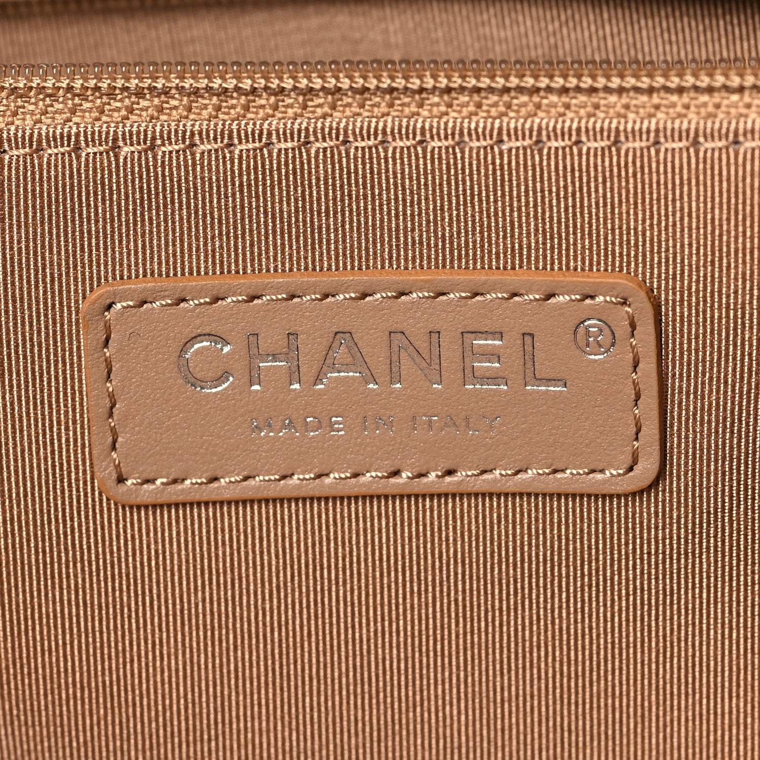 Chanel Wool Felt Large Deauville Tote Grey Beige 6 of 10