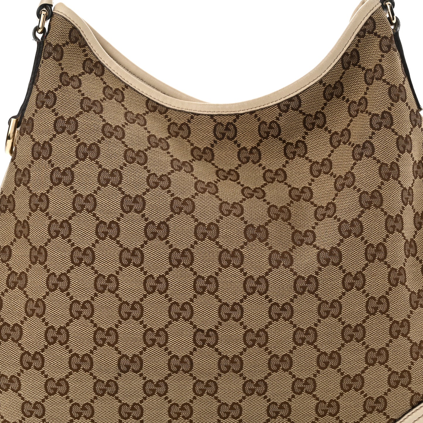 Monogram Medium New Britt Hobo Off White