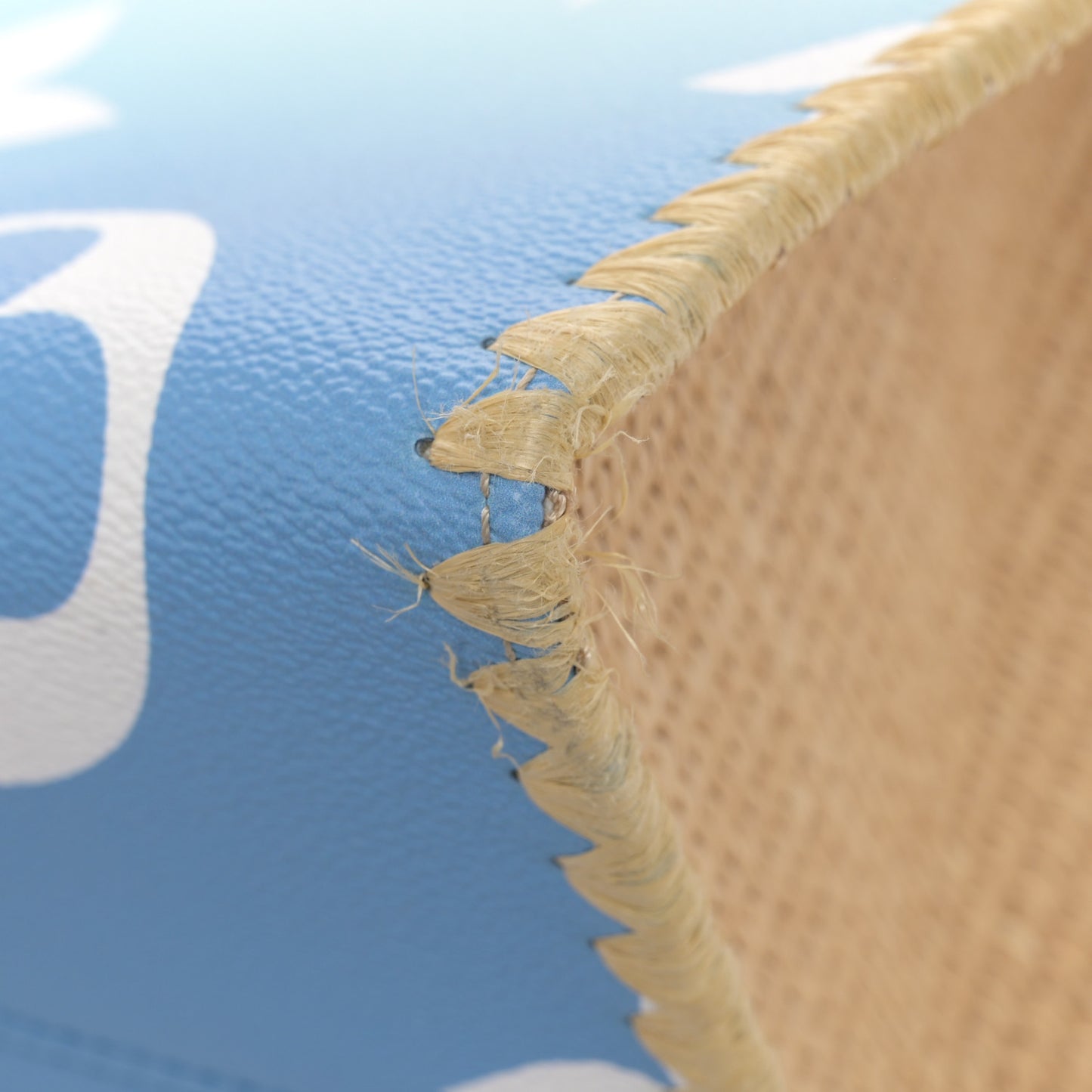 Monogram Giant Raffia Forte Dei Marmi By The Pool Onthego GM Blue