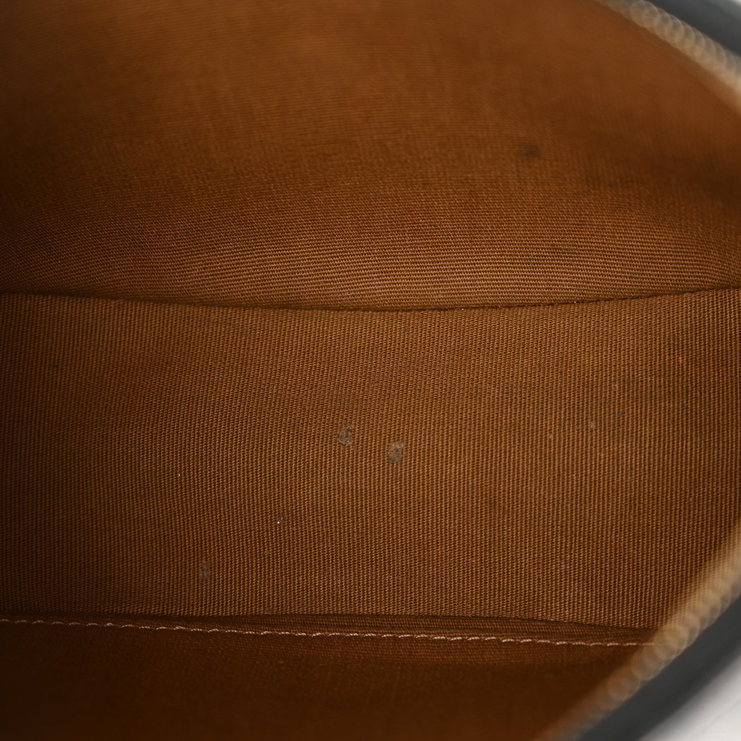Triomphe Canvas Calfskin Ava Shoulder Bag Tan