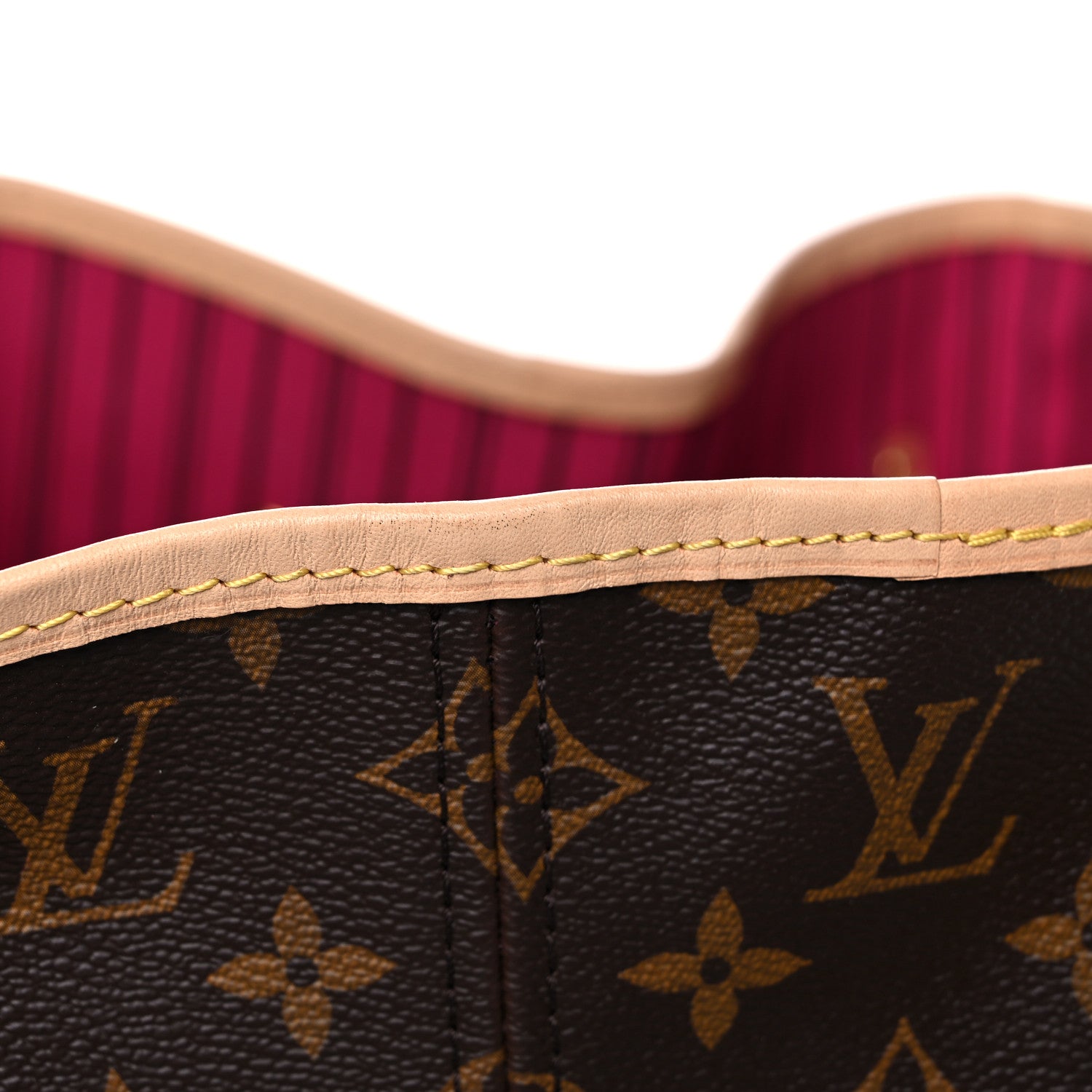Louis Vuitton Monogram Neo Neverfull MM Fuchsia 15 of 17