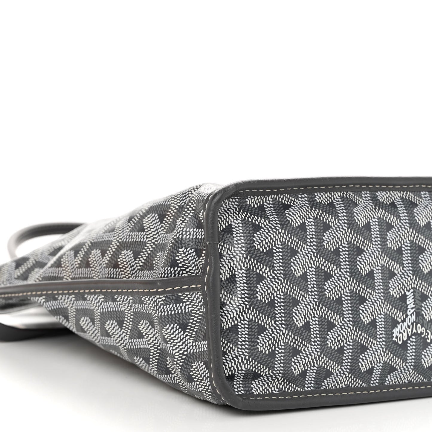 Goyardine Reversible Mini Anjou Grey