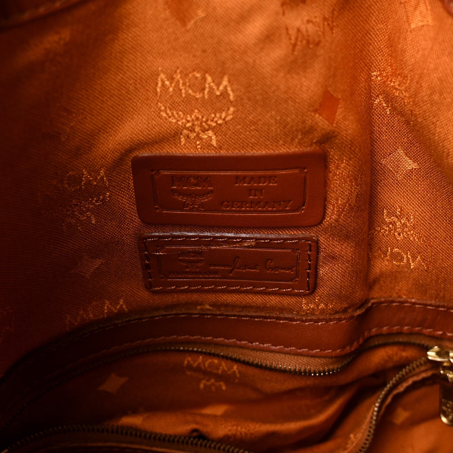 Visetos Drawstring Bucket Bag Brown