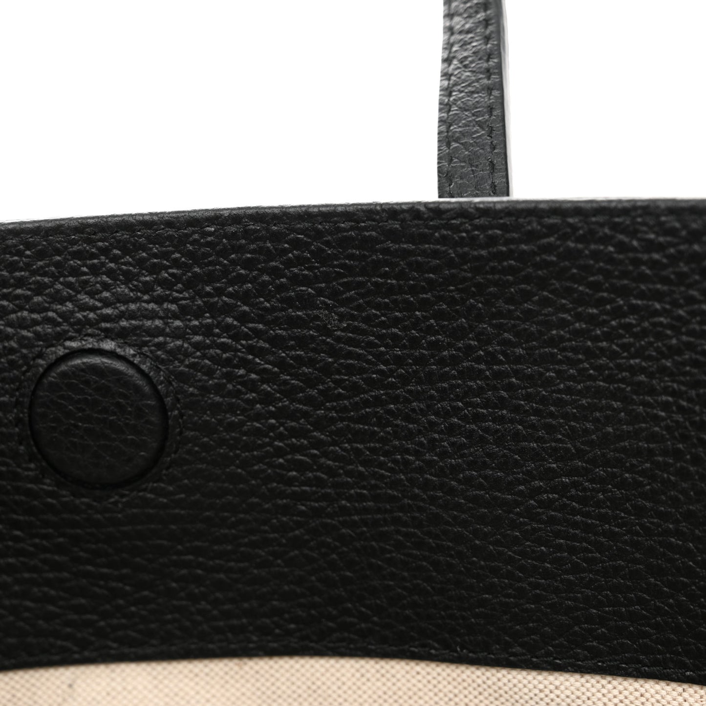 Pebbled Calfskin Small Swing Tote Black