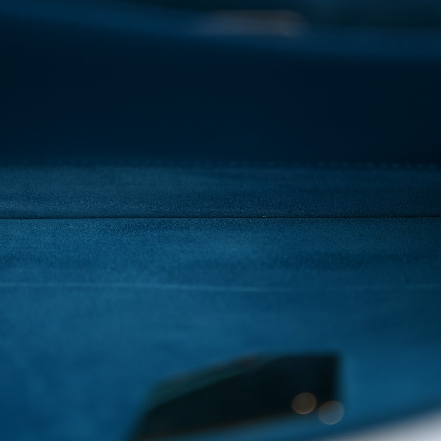 Calfskin Lockett Envelope Clutch Robot Blue