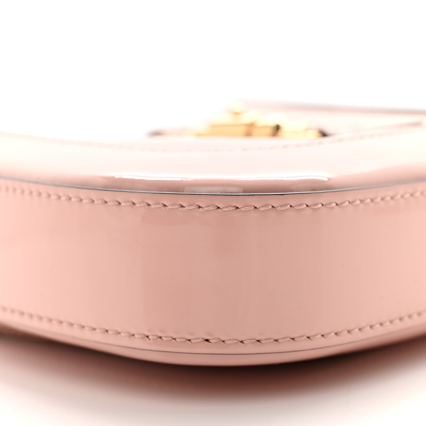 Patent Mini Jackie 1961 Crystal Hobo Pink