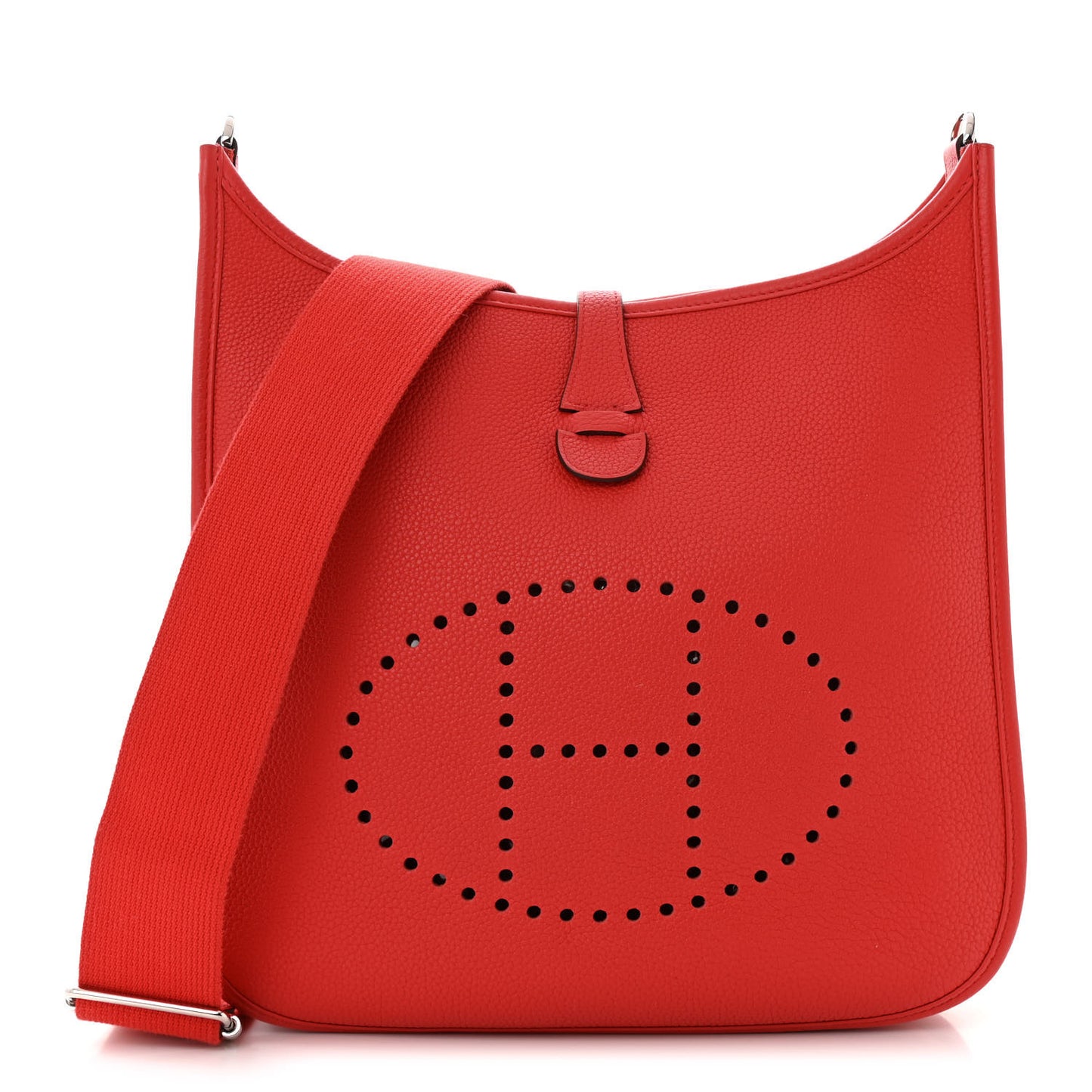 Taurillon Clemence EVELYNE III PM Rouge de Coeur