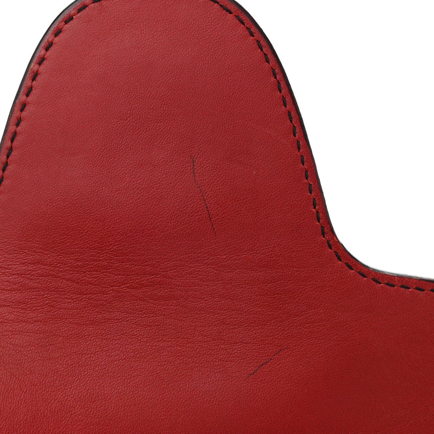 Microguccissima Medium Emily Chain Shoulder Bag Red