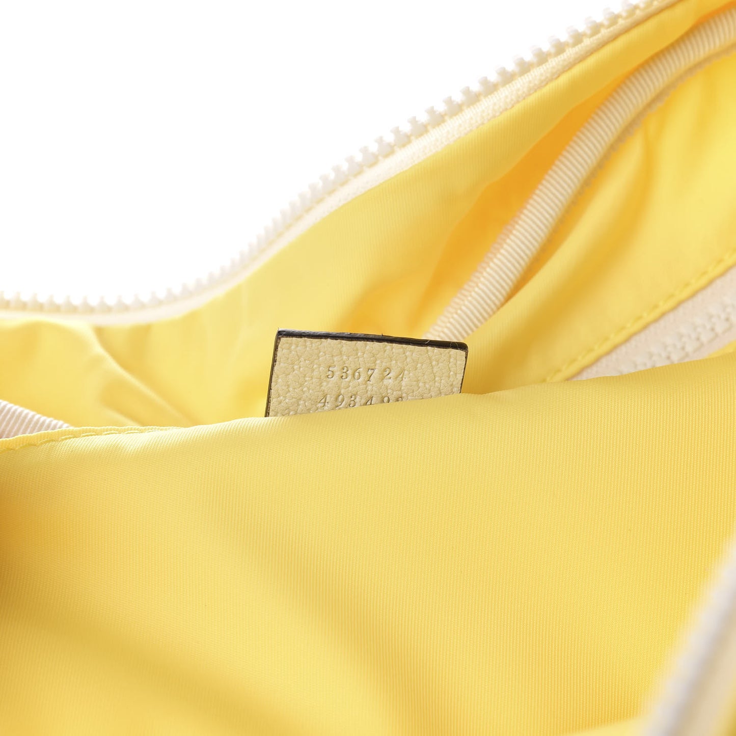 Nylon Twill Blind For Love Backpack Yellow