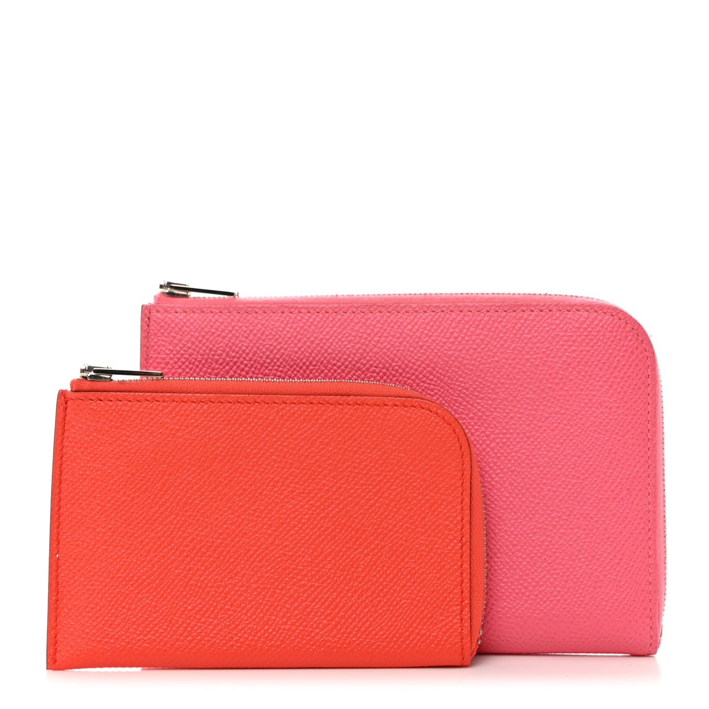 Epsom Remix Duo Wallet Rose Azalee Orange Poppy