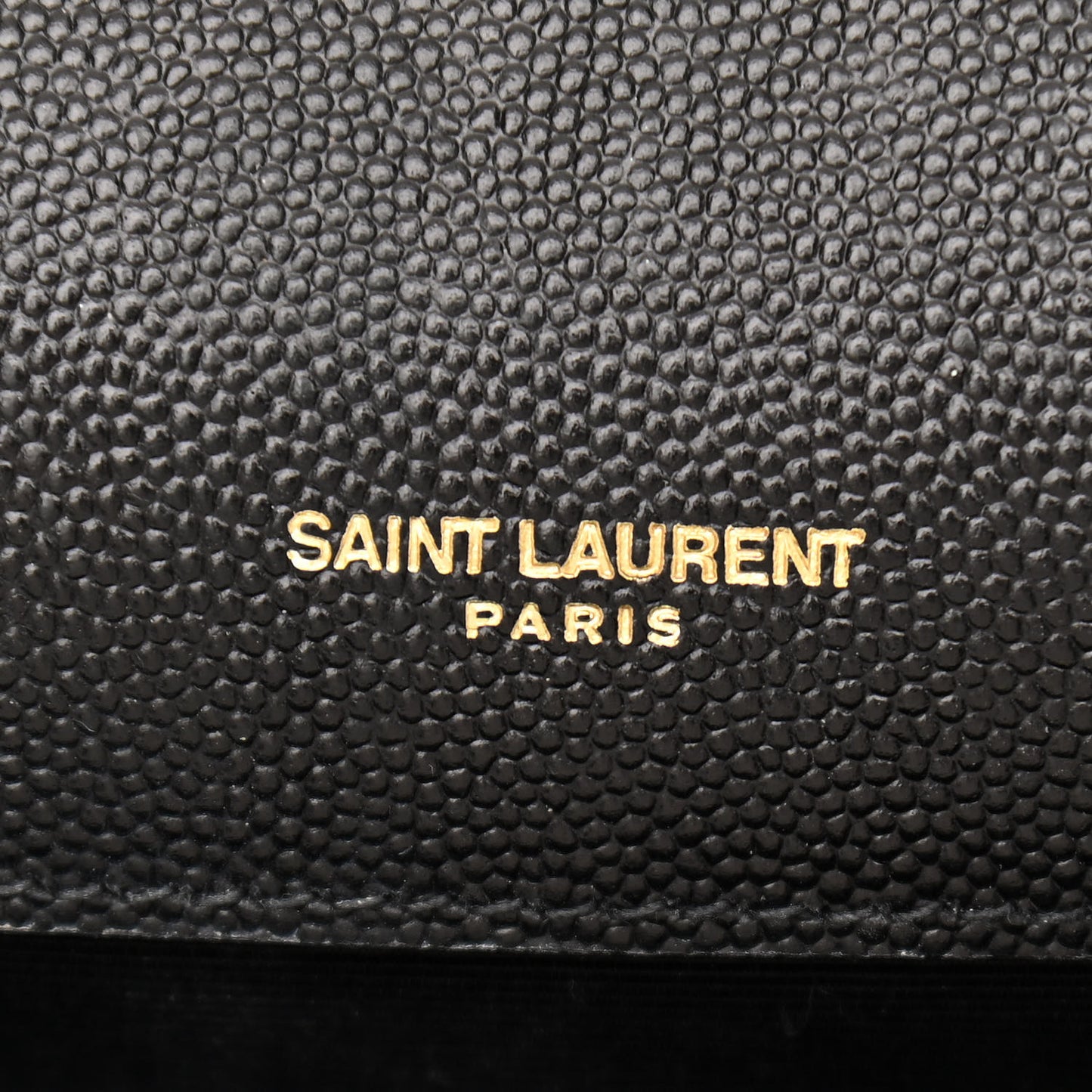 Grain De Poudre Matelasse Chevron Large Monogram Satchel Black