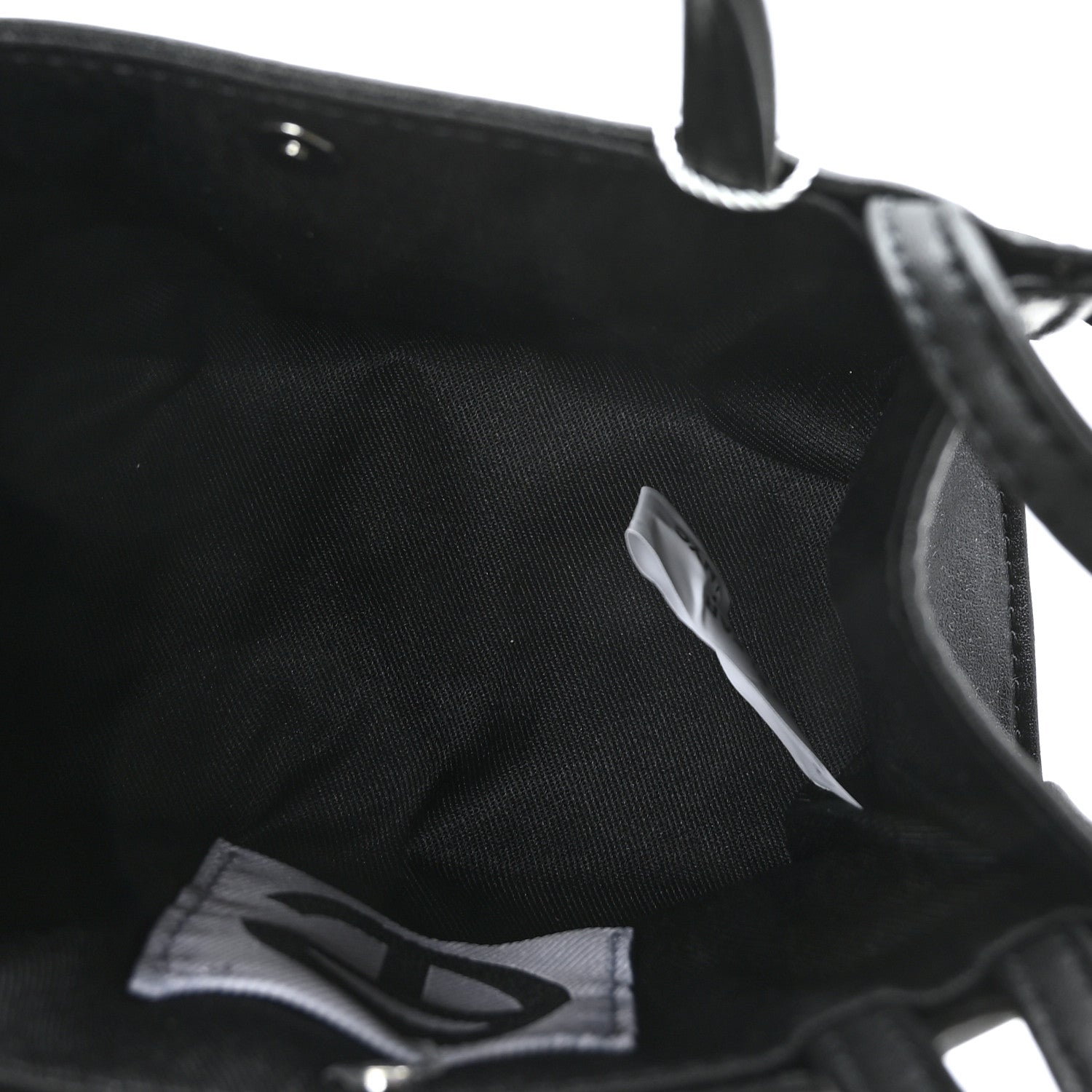 Telfar Vegan Leather Small Shopping Bag Black 5 of 8