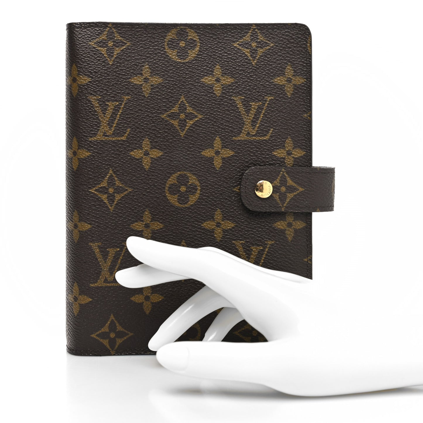 Monogram Medium Ring Agenda Cover