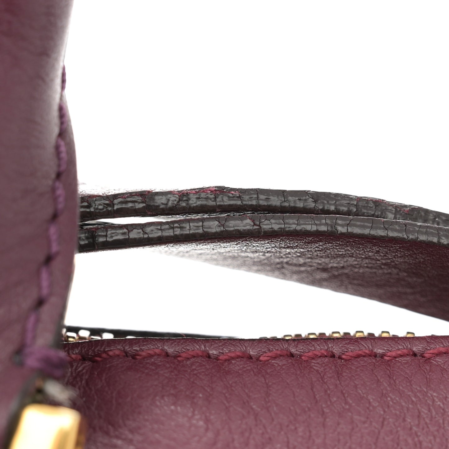 Calfskin Medium Marcie Satchel Wild Purple