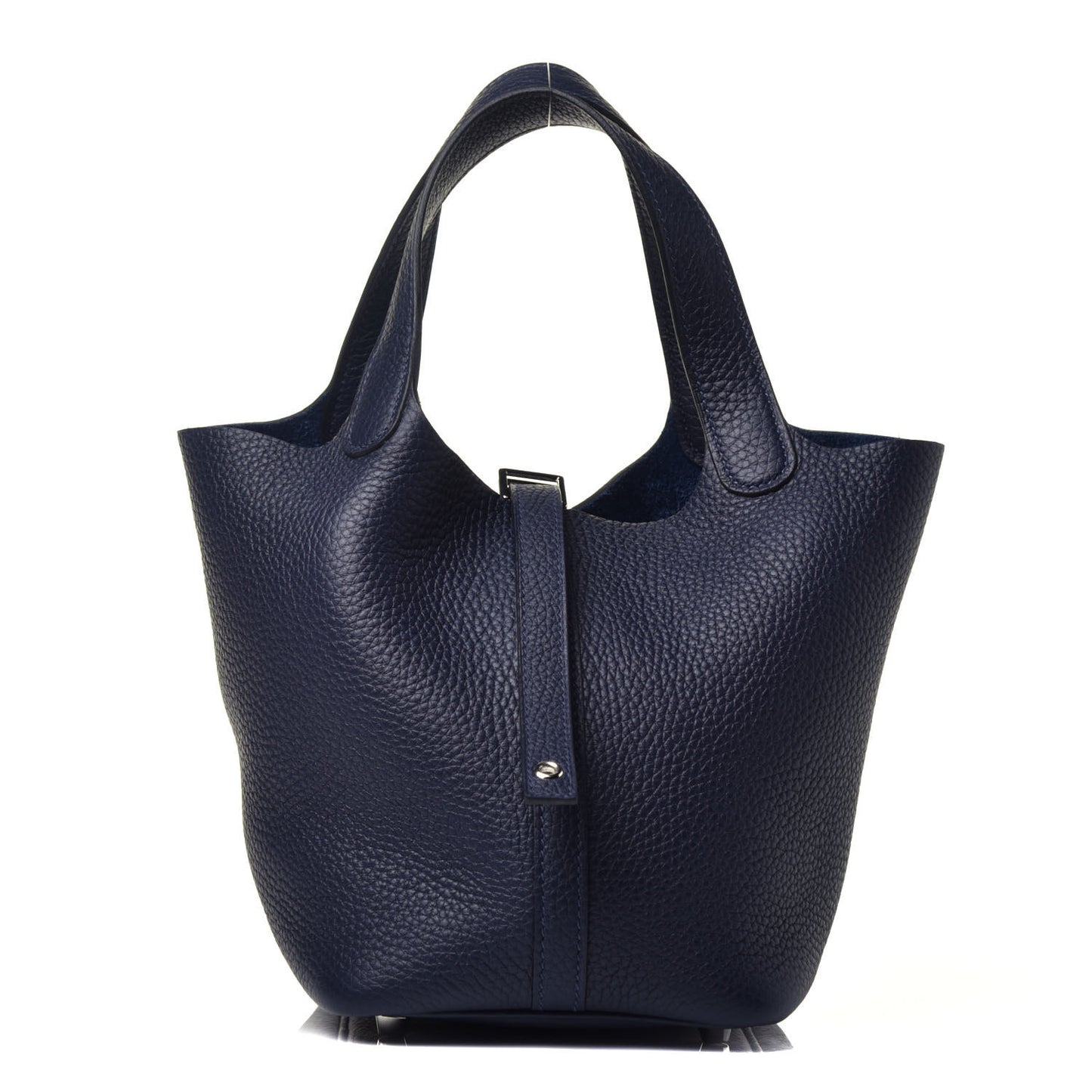 Taurillon Clemence Picotin Lock 18 PM Bleu Nuit