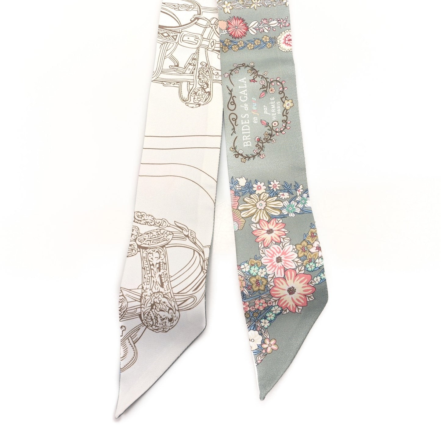Silk Brides De Gala En Fleurs Twilly Vert Amande Rose
