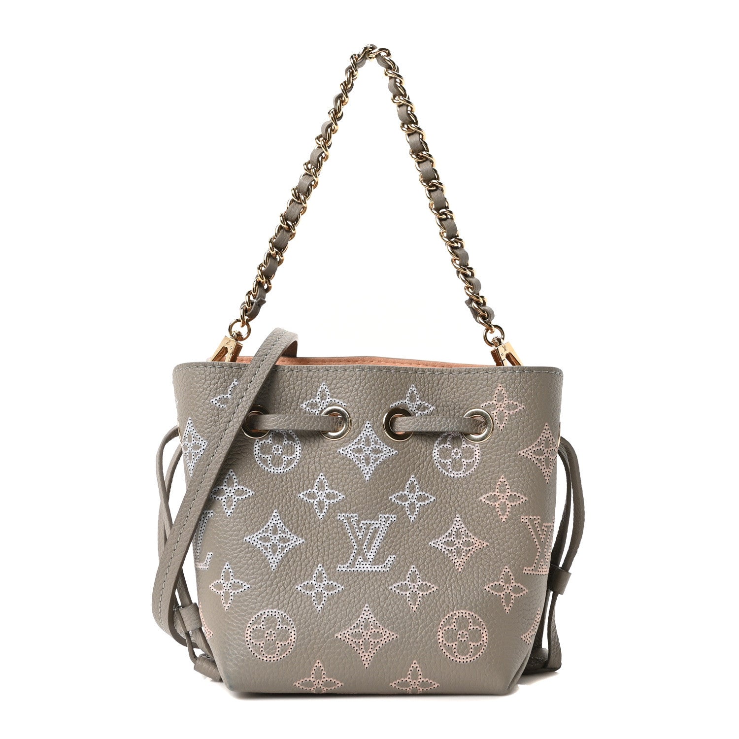 LOUIS VUITTON ボディバッグ グレー Louis Vuitton Mahina Flight Mode Pico Bella Tote Grey 1808332